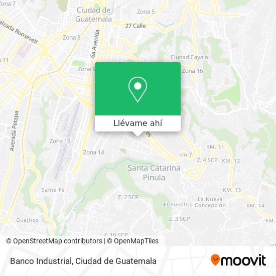 Mapa de Banco Industrial