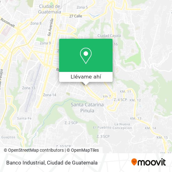 Mapa de Banco Industrial