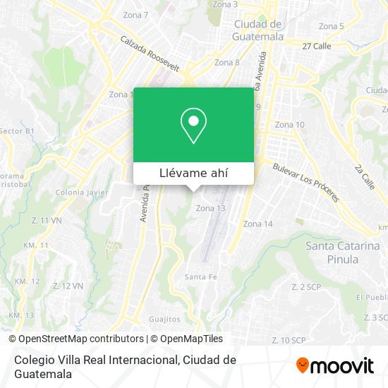 Mapa de Colegio Villa Real Internacional