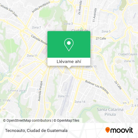 Mapa de Tecnoauto