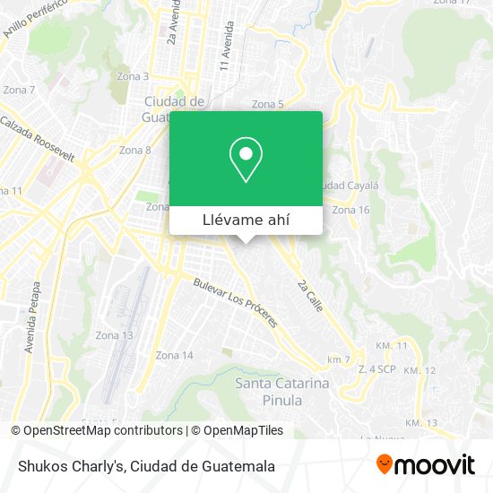 Mapa de Shukos Charly's