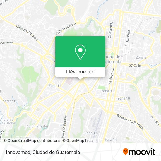 Mapa de Innovamed