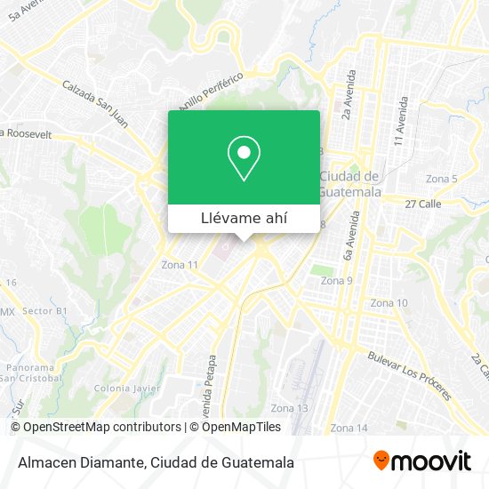 Mapa de Almacen Diamante