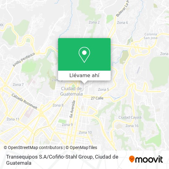 Mapa de Transequipos S.A / Cofiño-Stahl Group