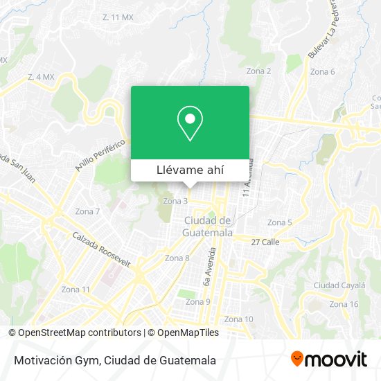 Mapa de Motivación Gym