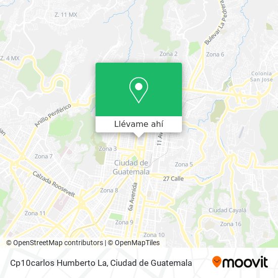 Mapa de Cp10carlos Humberto La