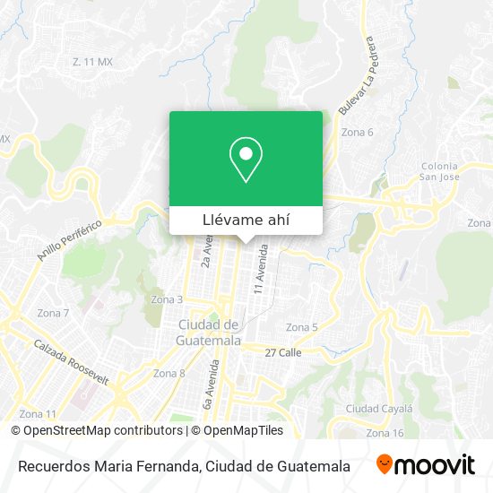 Mapa de Recuerdos Maria Fernanda