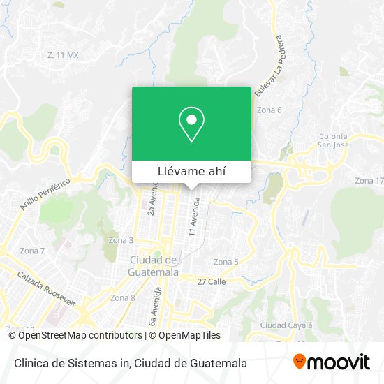 Mapa de Clinica de Sistemas in