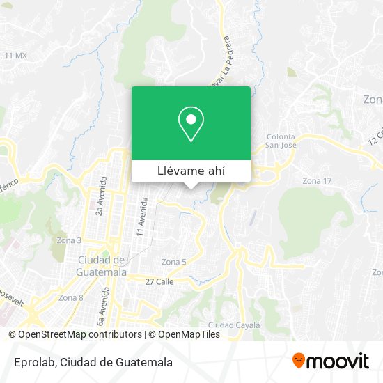 Mapa de Eprolab