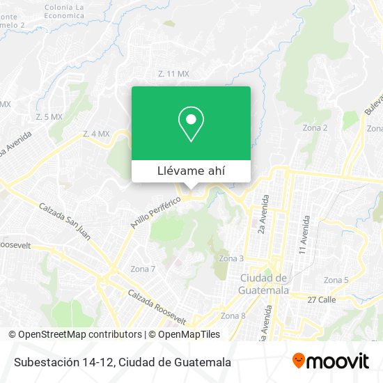 Mapa de Subestación 14-12