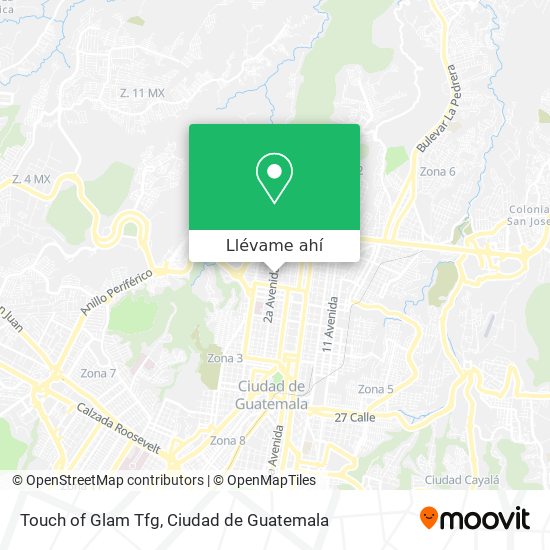 Mapa de Touch of Glam Tfg