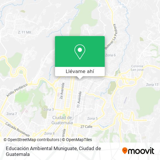 Mapa de Educación Ambiental Muniguate