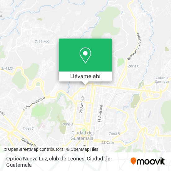 Cómo llegar a Optica Nueva Luz, club de Leones en Zona 2 en Autobús?