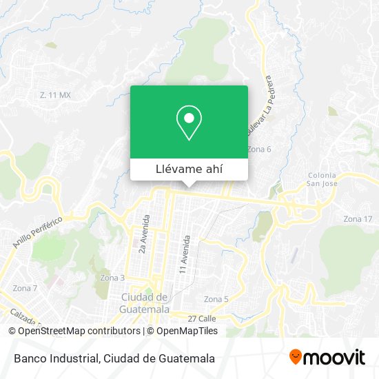 Mapa de Banco Industrial