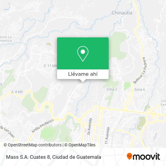 Mapa de Mass S.A. Cuates 8