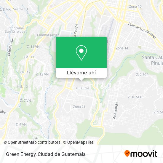 Mapa de Green Energy