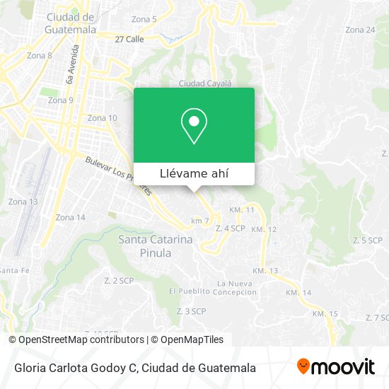 Mapa de Gloria Carlota Godoy C