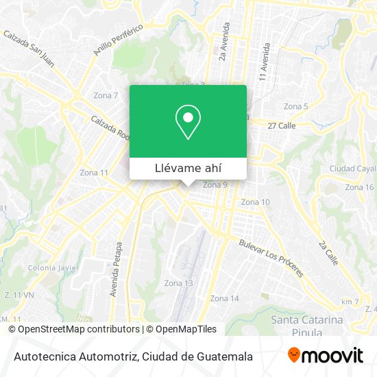 Mapa de Autotecnica Automotriz