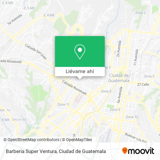 Mapa de Barberia Super Ventura