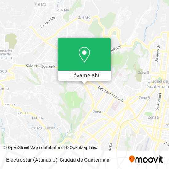 Mapa de Electrostar (Atanasio)