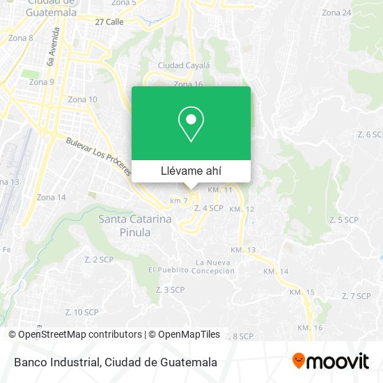 Mapa de Banco Industrial