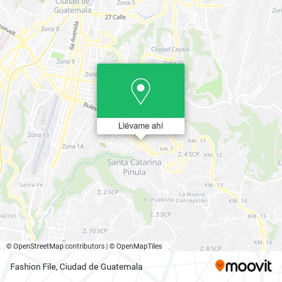 Mapa de Fashion File