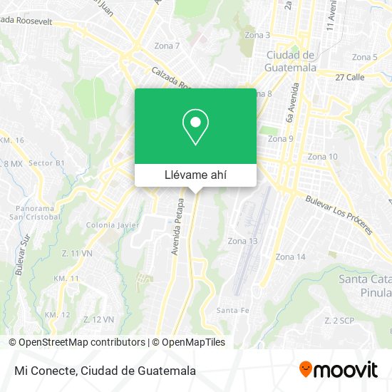 Mapa de Mi Conecte