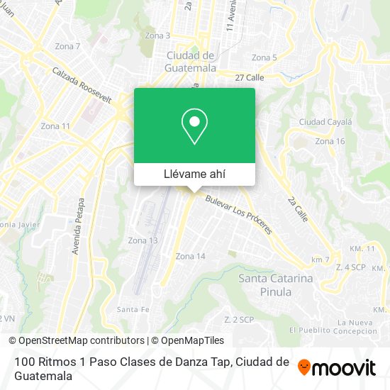 Mapa de 100 Ritmos 1 Paso Clases de Danza Tap