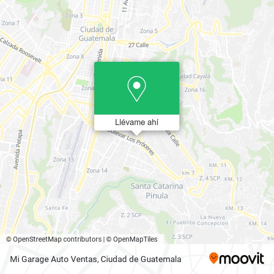 Mapa de Mi Garage Auto Ventas