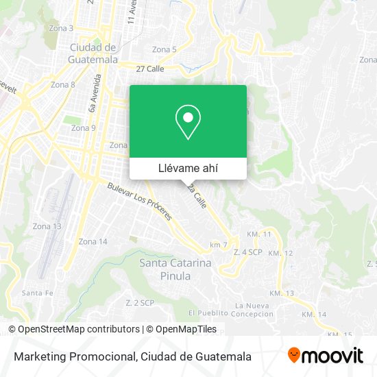 Mapa de Marketing Promocional