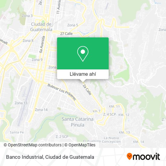 Mapa de Banco Industrial