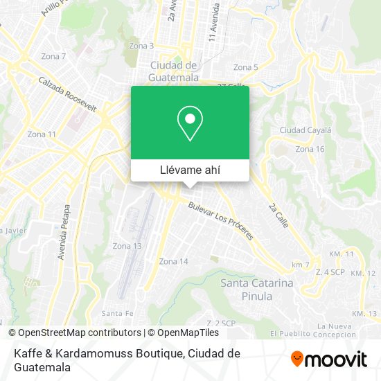 Mapa de Kaffe & Kardamomuss Boutique