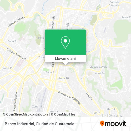 Mapa de Banco Industrial