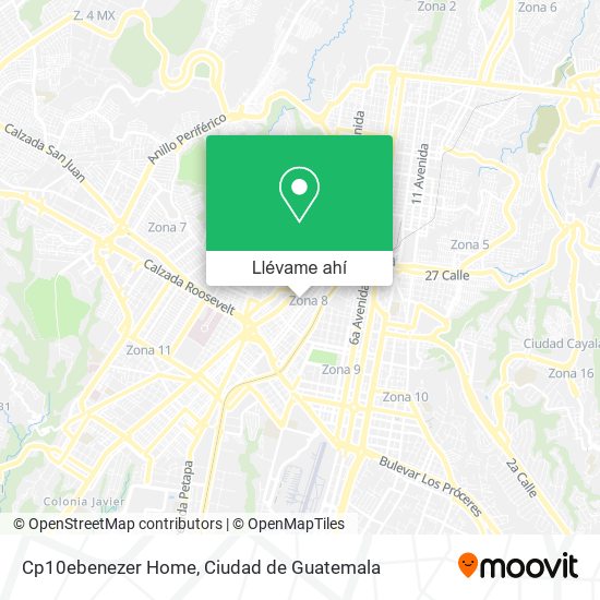 Mapa de Cp10ebenezer Home