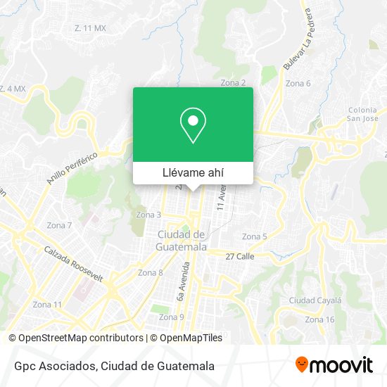 Mapa de Gpc Asociados