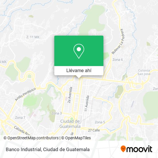 Mapa de Banco Industrial