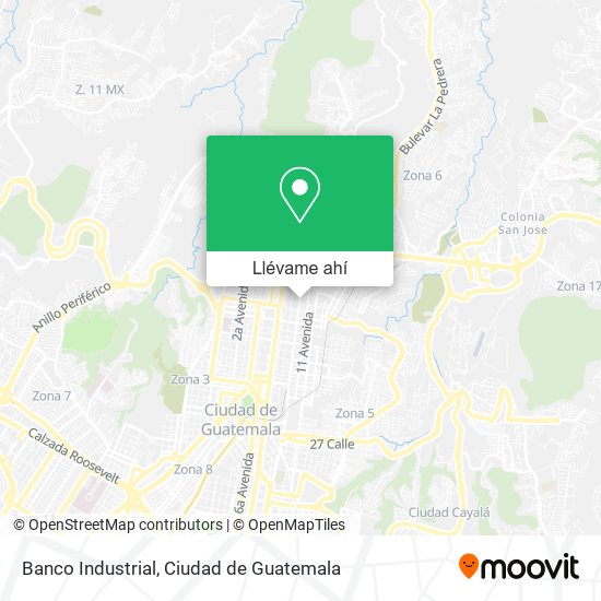 Mapa de Banco Industrial