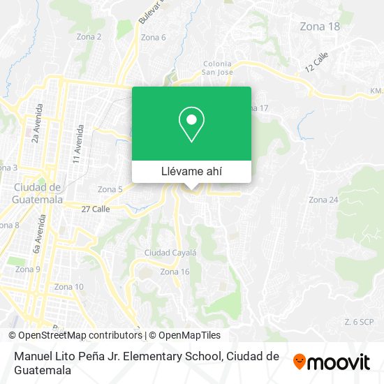 Mapa de Manuel Lito Peña Jr. Elementary School