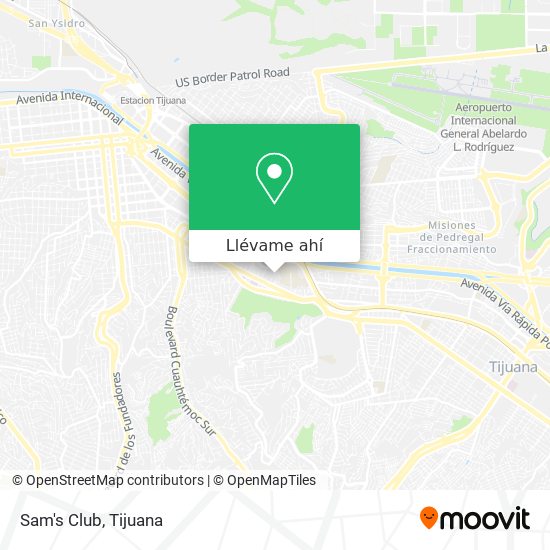 Cómo llegar a Sam's Club en Tijuana en Autobús?