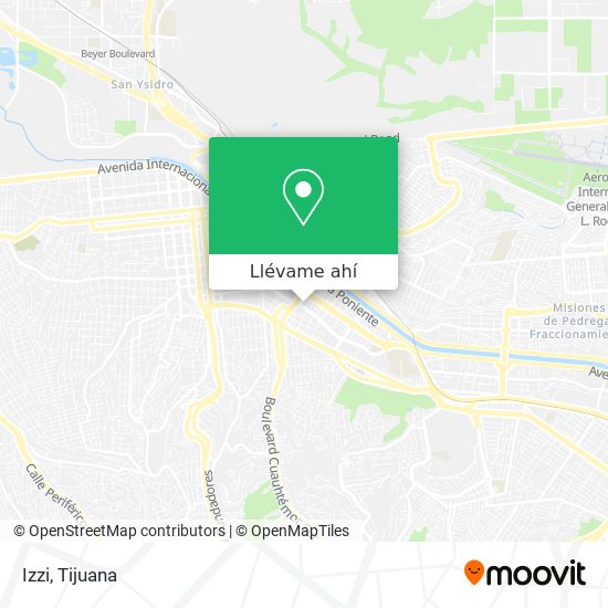 Cómo llegar a Izzi en Tijuana en Autobús?