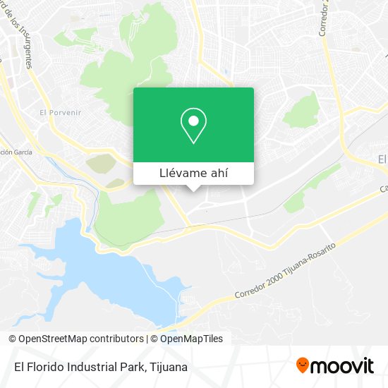 Mapa de El Florido Industrial Park