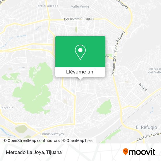 Cómo llegar a Mercado La Joya en Tijuana en Autobús?