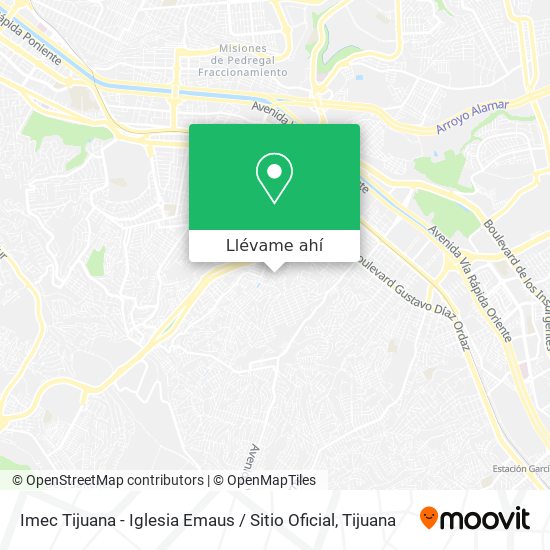 Cómo llegar a Imec Tijuana - Iglesia Emaus / Sitio Oficial en Autobús? Cómo llegar a Imec Tijuana - Iglesia Emaus / Sitio Oficial en Autobús?