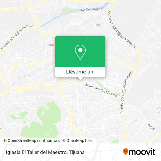 Cómo llegar a Iglesia El Taller del Maestro en Tijuana en Autobús?