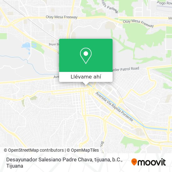 Cómo llegar a Desayunador Salesiano Padre Chava, tijuana, . en Tijuana  en Autobús?