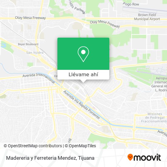 Cómo llegar a Madereria y Ferreteria Mendez en Tijuana en Autobús?
