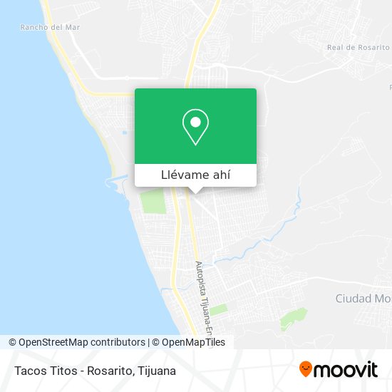 Cómo llegar a Tacos Titos - Rosarito en Tijuana en Autobús?