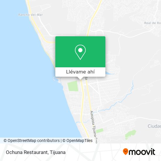 Mapa de Ochuna Restaurant