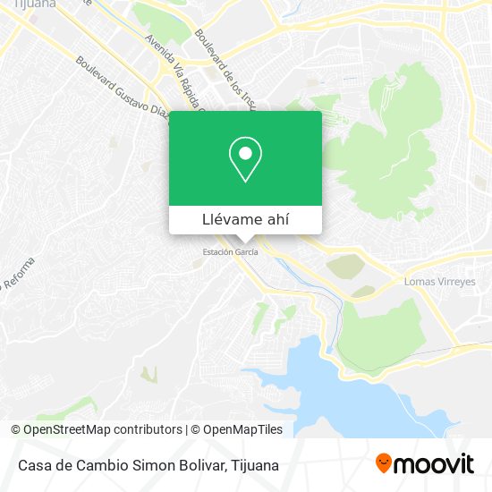 Cómo llegar a Casa de Cambio Simon Bolivar en Tijuana en Autobús?