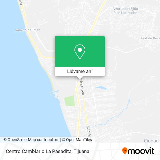 Mapa de Centro Cambiario La Pasadita